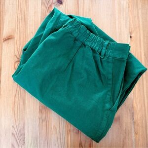 Big Bud Press Heavyweight Trousers - Hunter Green - XL Petite